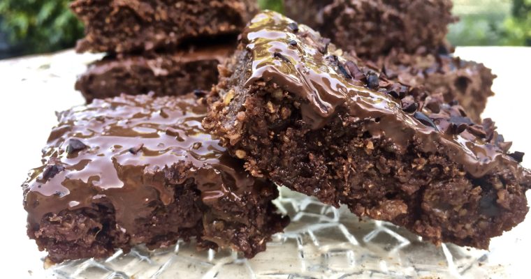 Brownies vegani di zucca