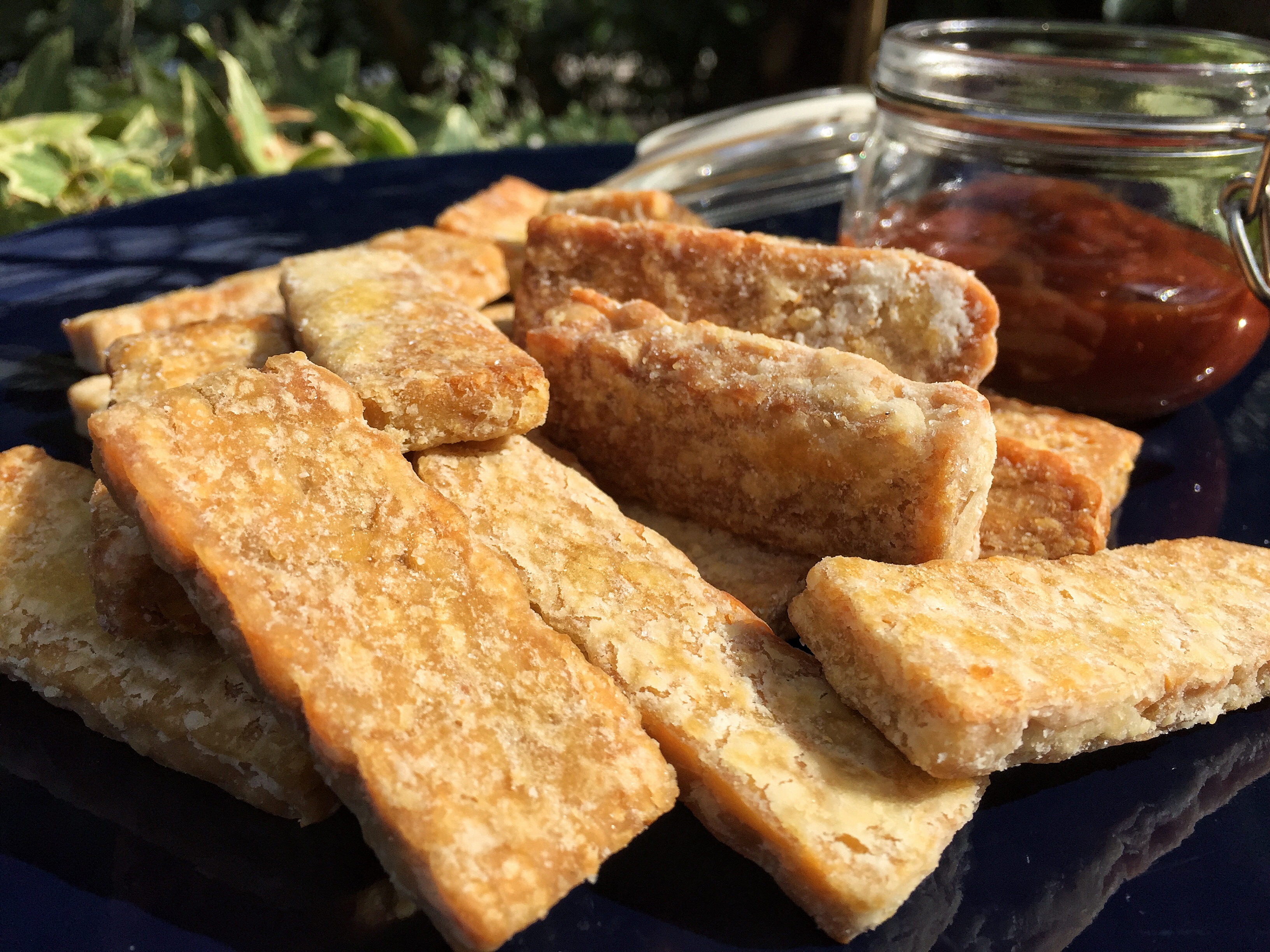 Bastoncini di Tempeh con salsa Barbecue veloce