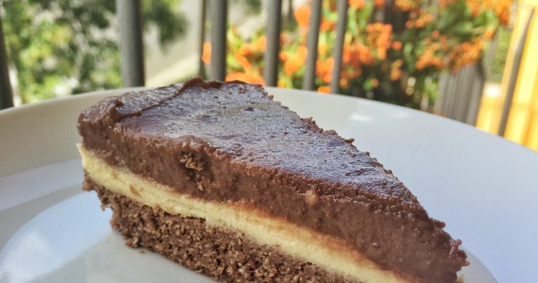 Torta Fredda Moka Vaniglia e Cioccolato – Ricetta Vegan Senza Cottura