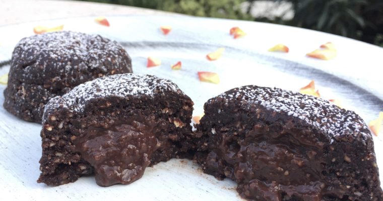 Tortino al Cioccolato con Cuore Morbido – Ricetta Raw Vegan