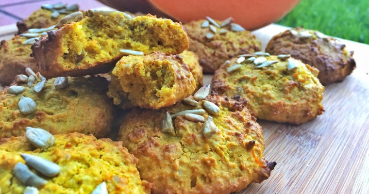 Biscotti Snickerdoodle di Zucca e Semi di Girasole Speziati – vegan, senza glutine, senza farina, senza zucchero raffinato